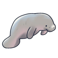 Stuffed manateeR-3