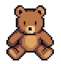 Stuffed bear R-7