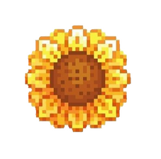 Sunflower Corsage R-1